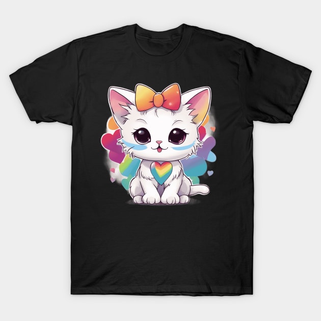 You're my everything Kitten T-Shirt by animegirlnft